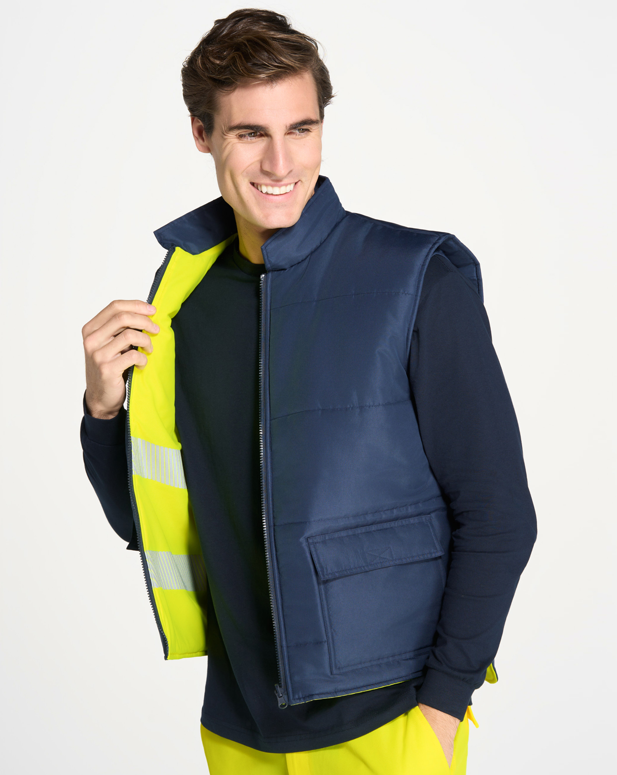 Gilet Imbottito Reversibile