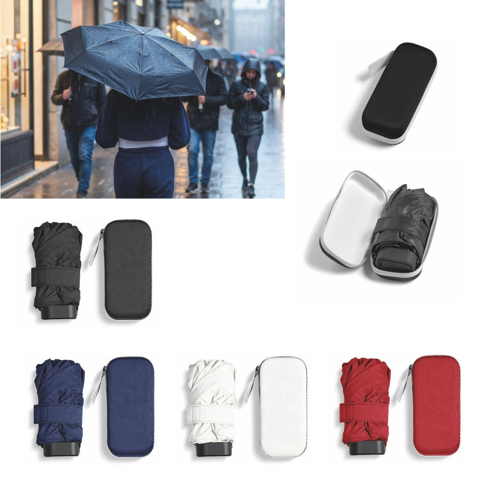 Vireo - ombrello super mini in astuccio cm ø 88x51